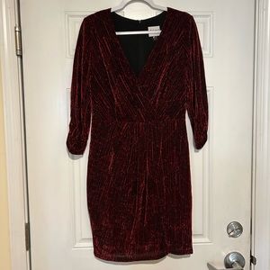 Black and Red Holiday Dress